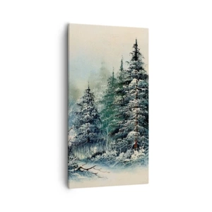 Schilderen op canvas - Klaar voor kerst - 55x100 cm