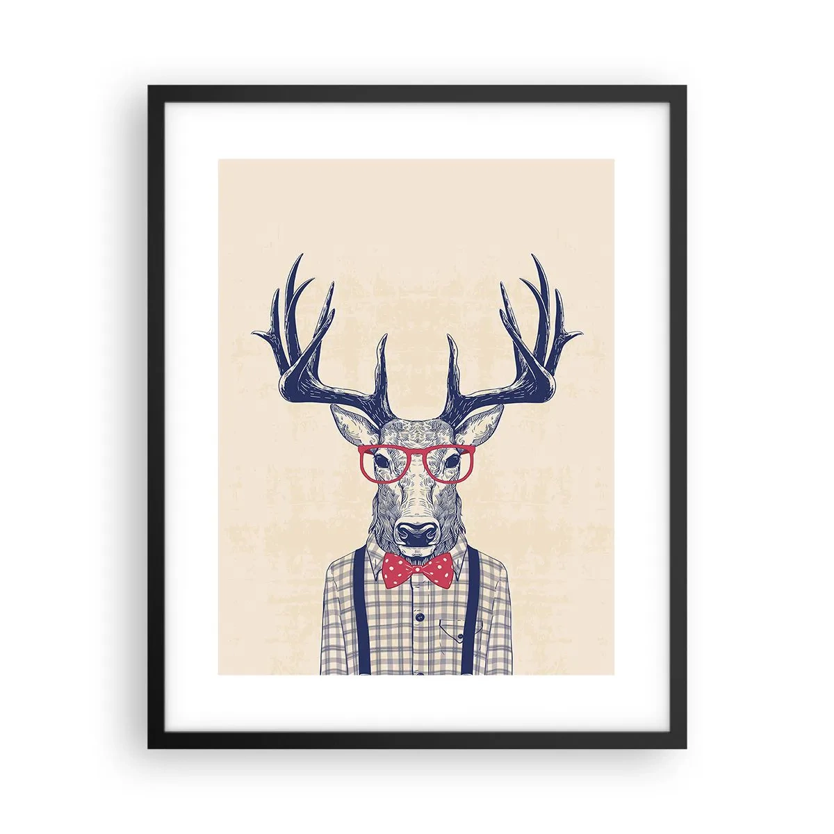 Poster in een zwarte lijst - Een grappig extravaganza - 40x50 cm