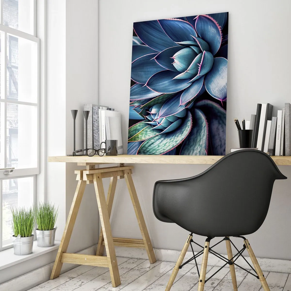 Schilderen op glas - Levenskracht - 50x70 cm