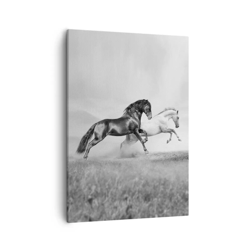 Schilderen op canvas - Engelen en duivels - 50x70 cm