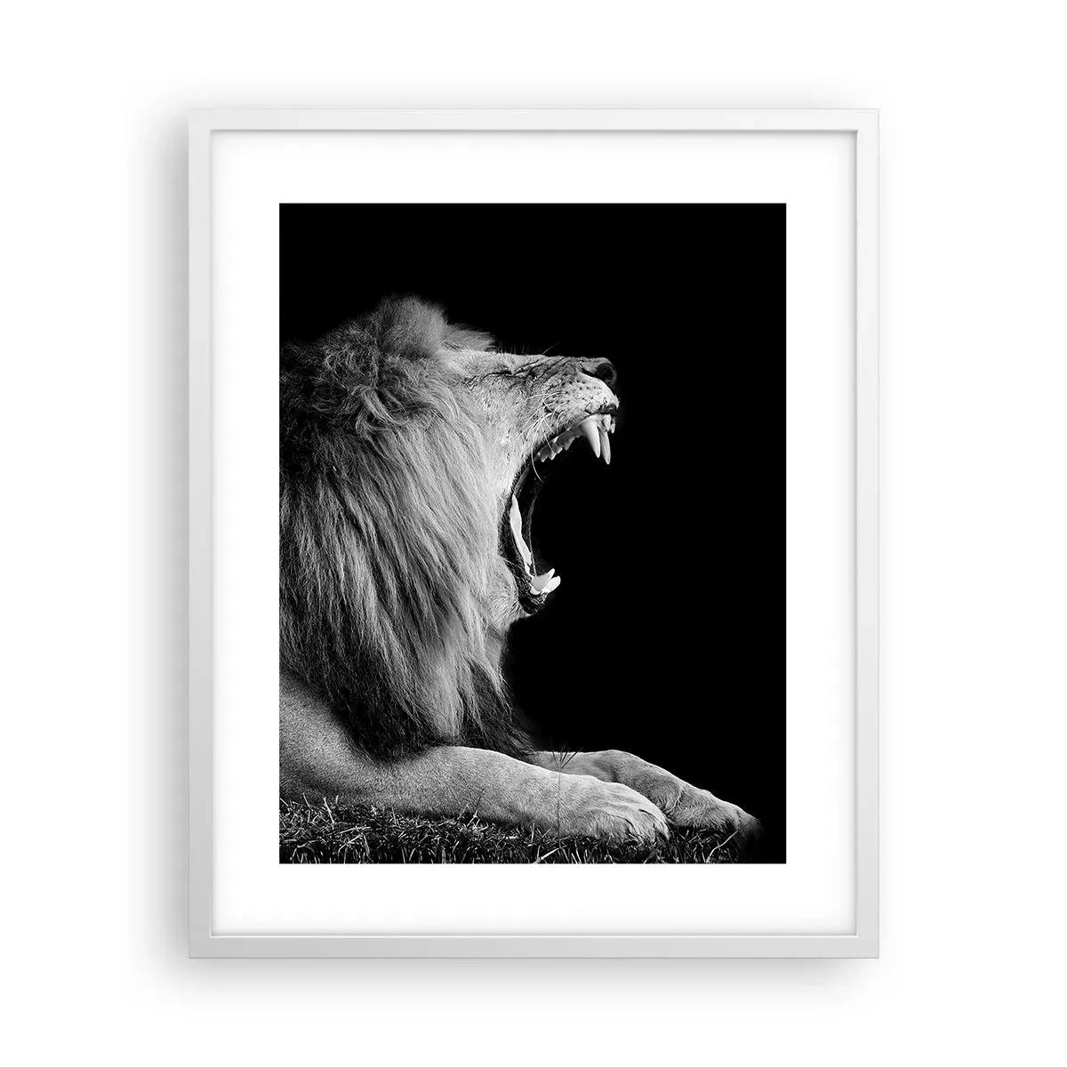Poster in een witte lijst - Zonder enige twijfel - 40x50 cm