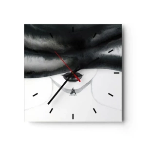 Wandklok - Klok - Een sensueel mysterie - 30x30 cm