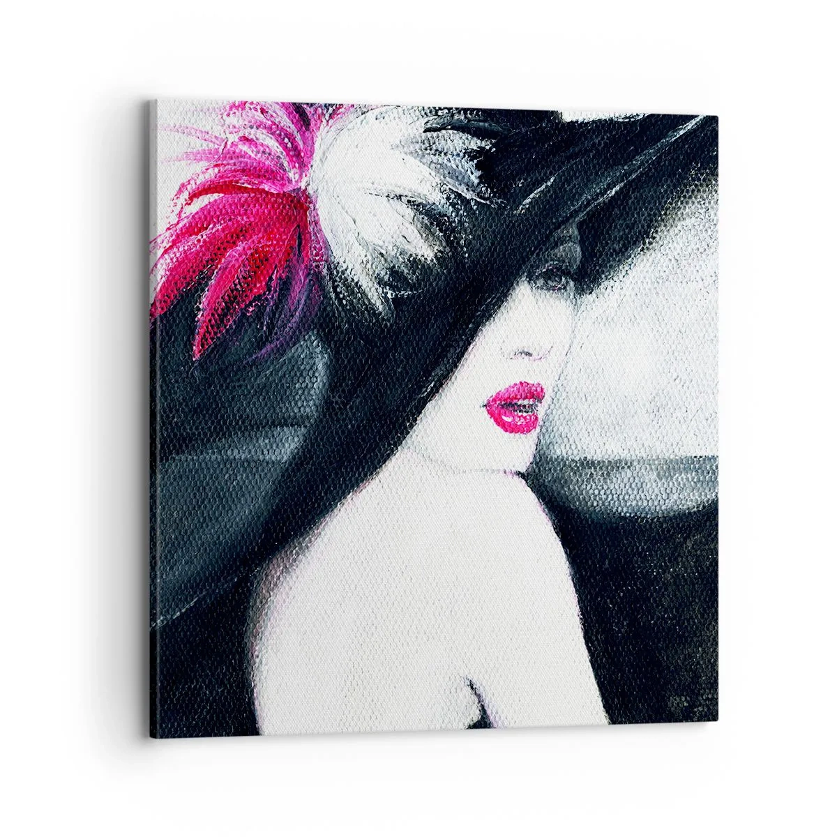 Schilderen op canvas - Altijd een geheim - 70x70 cm