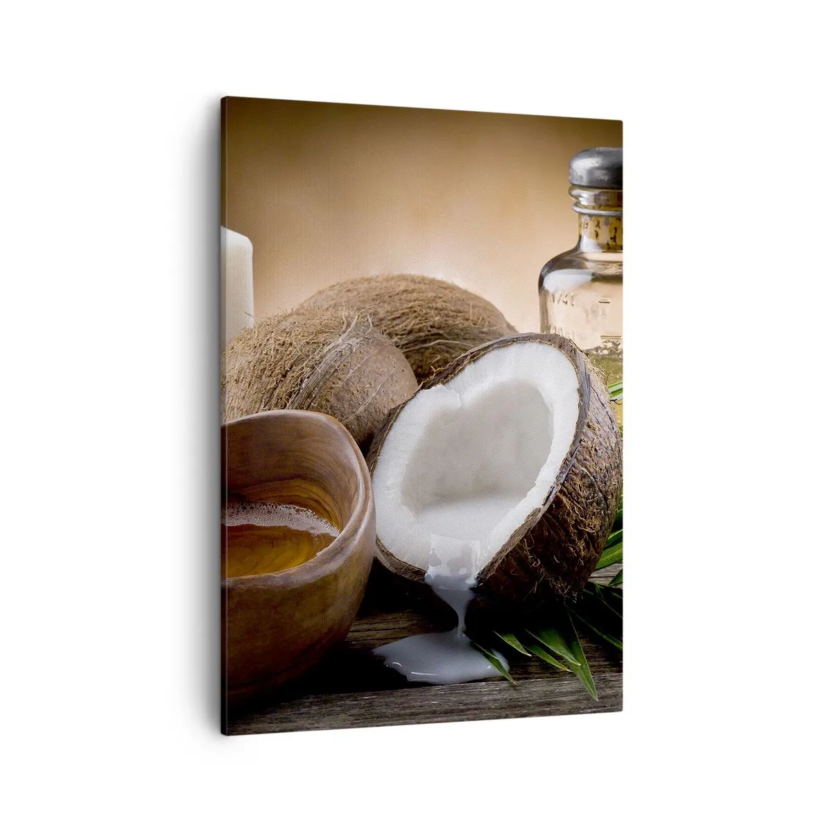 Schilderen op canvas - Gezondheid van tropische eilanden - 50x70 cm
