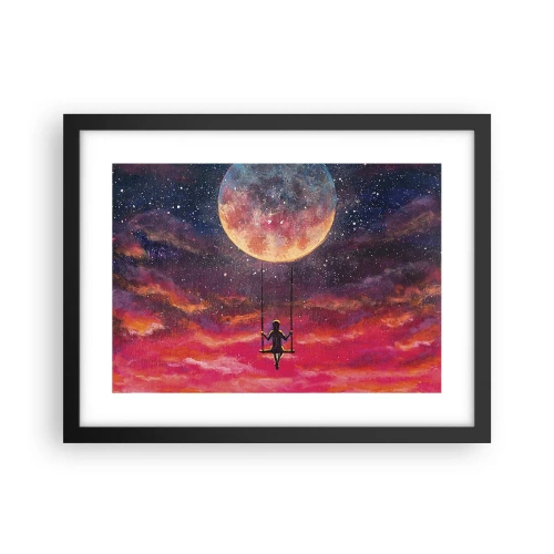 Poster in een zwarte lijst - Droom - 40x30 cm