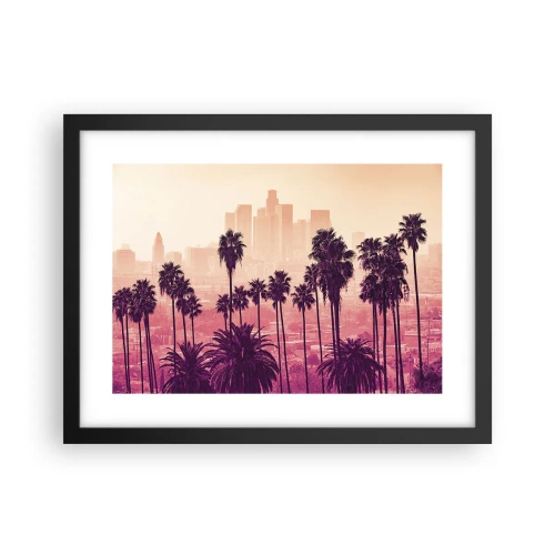 Poster in een zwarte lijst - Californisch landschap - 40x30 cm