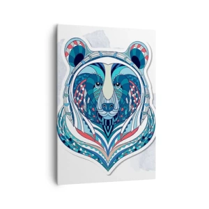 Schilderen op canvas - Eviva Groenlandia! - 70x100 cm