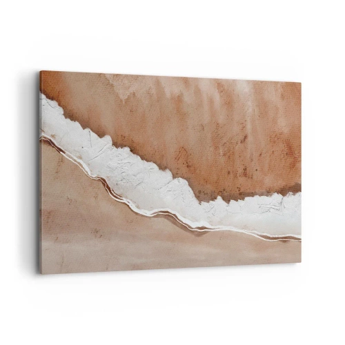 Schilderen op canvas - In aardetinten - 120x80 cm