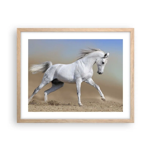 Een poster in een licht eiken lijst - Het mooiste Arabische sprookje - 50x40 cm