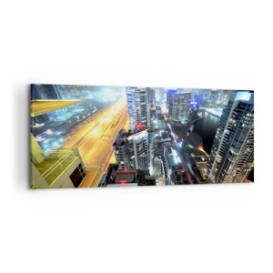 Schilderen op canvas - Een wonder in de woestijn - 120x50 cm