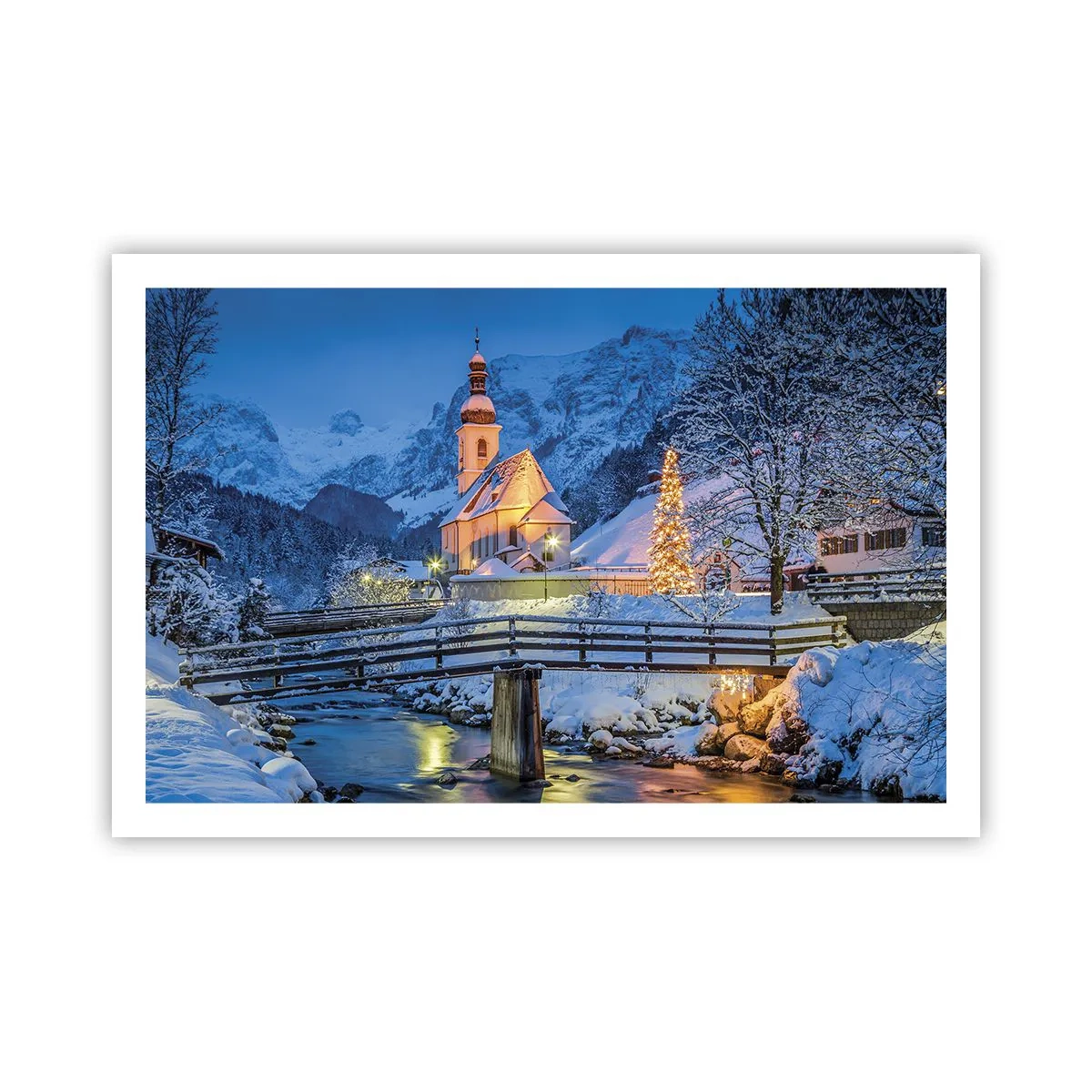 Poster - Kerstgeest - 91x61 cm