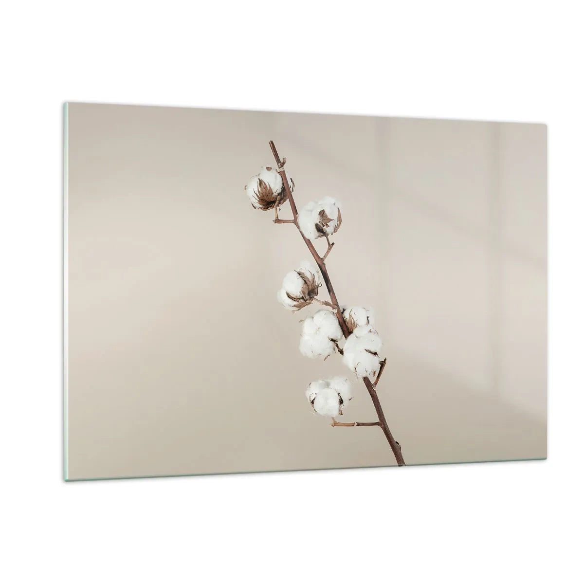 Schilderen op glas - Aan de bron van zachtheid - 120x80 cm