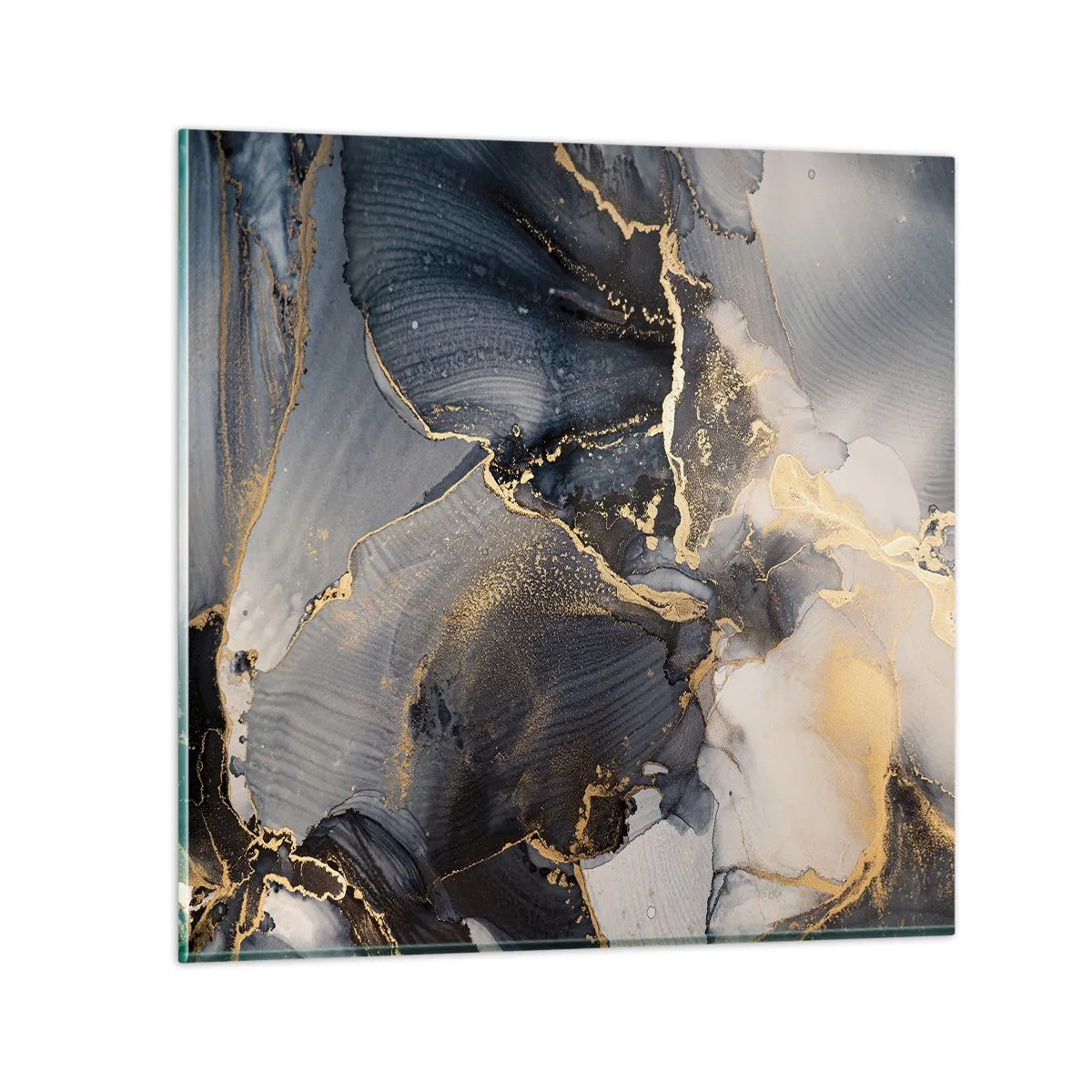 Schilderen op glas - Stenen leven - 70x70 cm