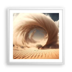 Poster in een witte lijst - Open portaal - 50x50 cm