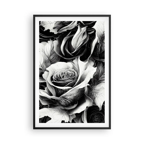 Poster in een zwarte lijst - Altijd een koningin - 61x91 cm