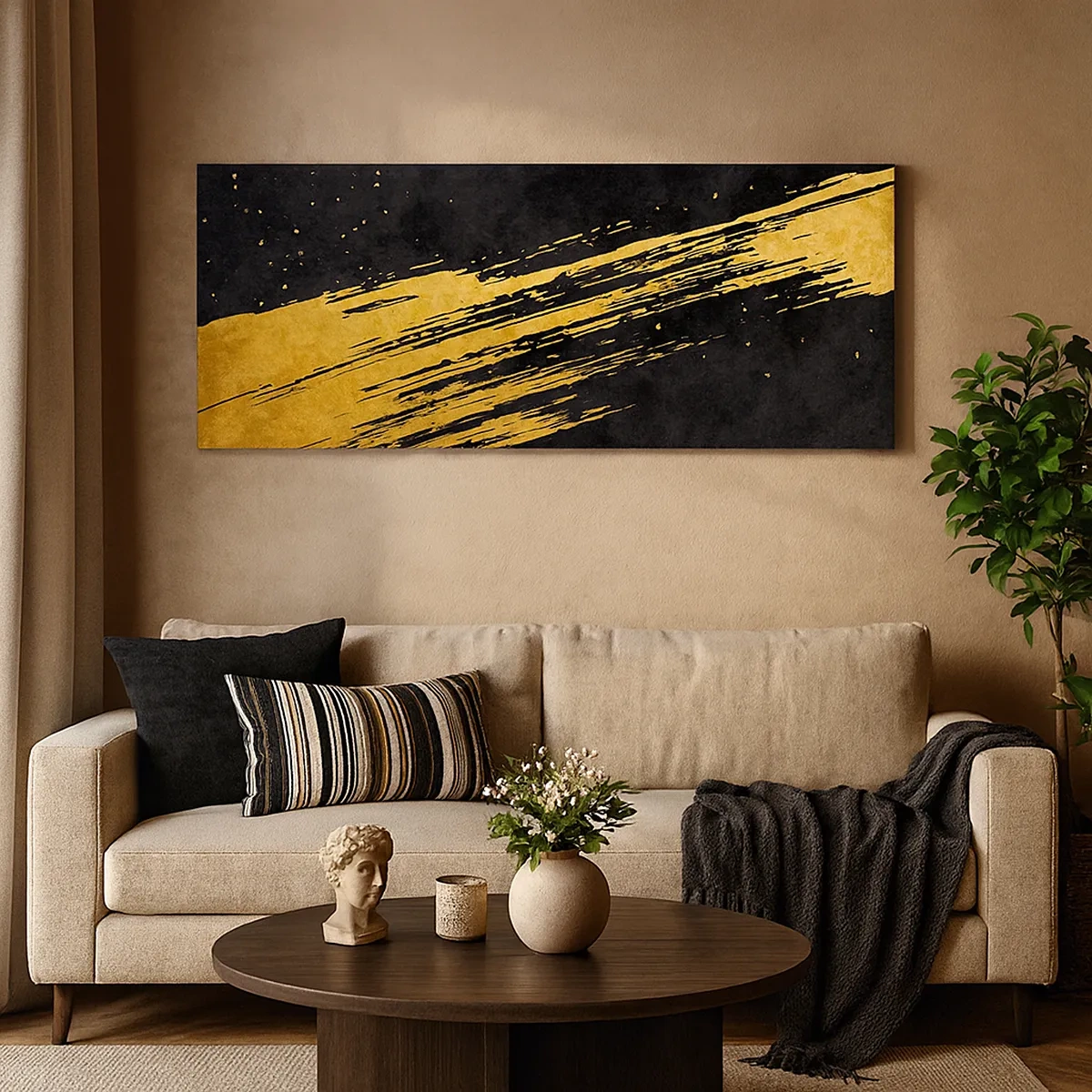 Schilderen op canvas - Spring in hyperruimte - 30x30 cm