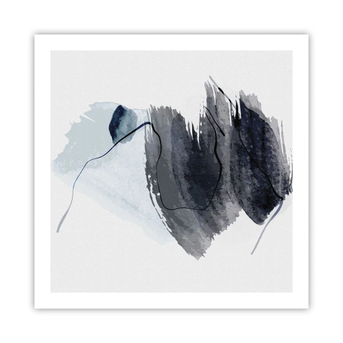 Poster - Intensiteit en beweging - 60x60 cm