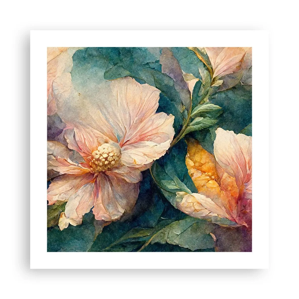 Poster - Gewoon subtiliteit - 50x50 cm