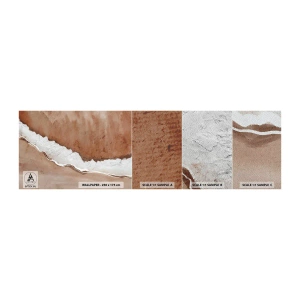 Fotobehang Monster Premium Sand - In aardetinten - Rand, Zand, Strand - 100x30 cm