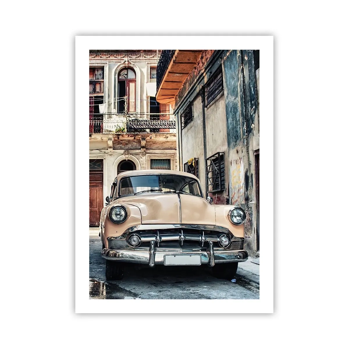Poster - De siësta in Havana - 50x70 cm