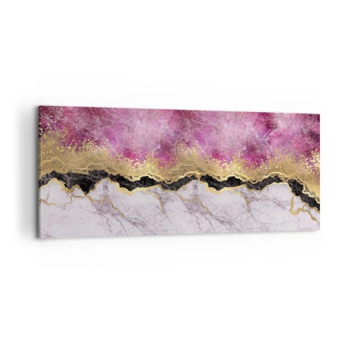 Schilderen op canvas - Op de grens - 120x50 cm
