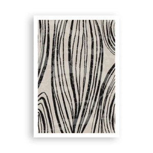 Poster - Lijnoverstromingsvlakte - 70x100 cm