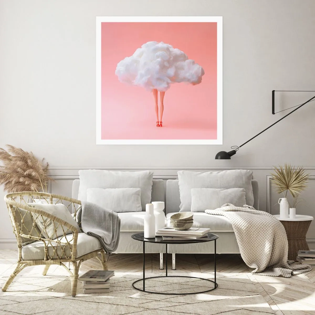 Poster - Zoete belofte - 40x40 cm