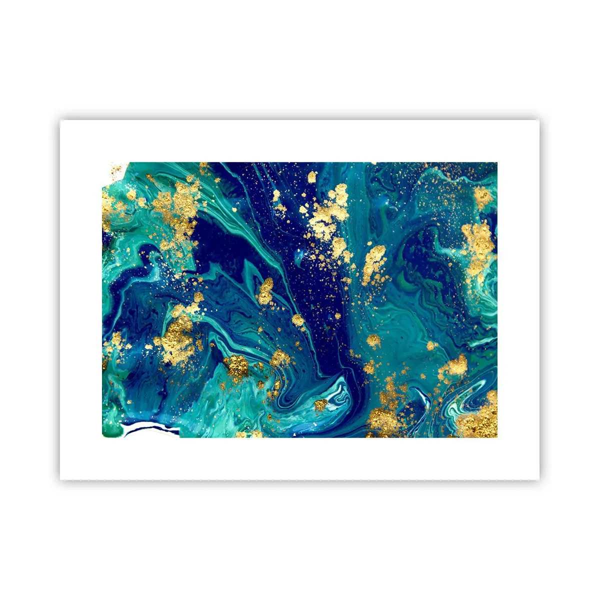 Poster - De bloemblaadjes van de zon - 40x30 cm