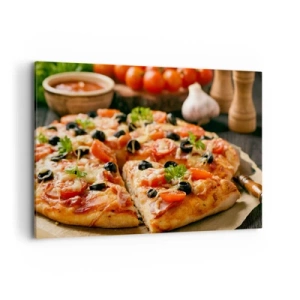 Schilderen op canvas - Je bent er weer mee weggekomen - 100x70 cm