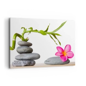 Schilderen op canvas - Kleuren van leven en duur - 120x80 cm