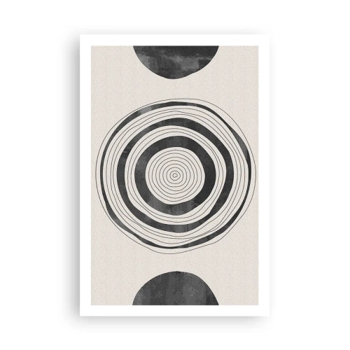 Poster - Wat belangrijk is, is wat er tussenin zit - 61x91 cm