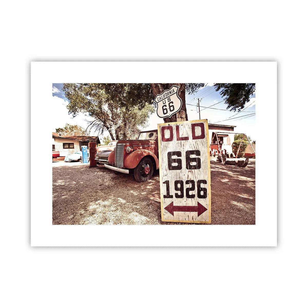 Poster - Een legende van de Amerikaanse provincie - 40x30 cm