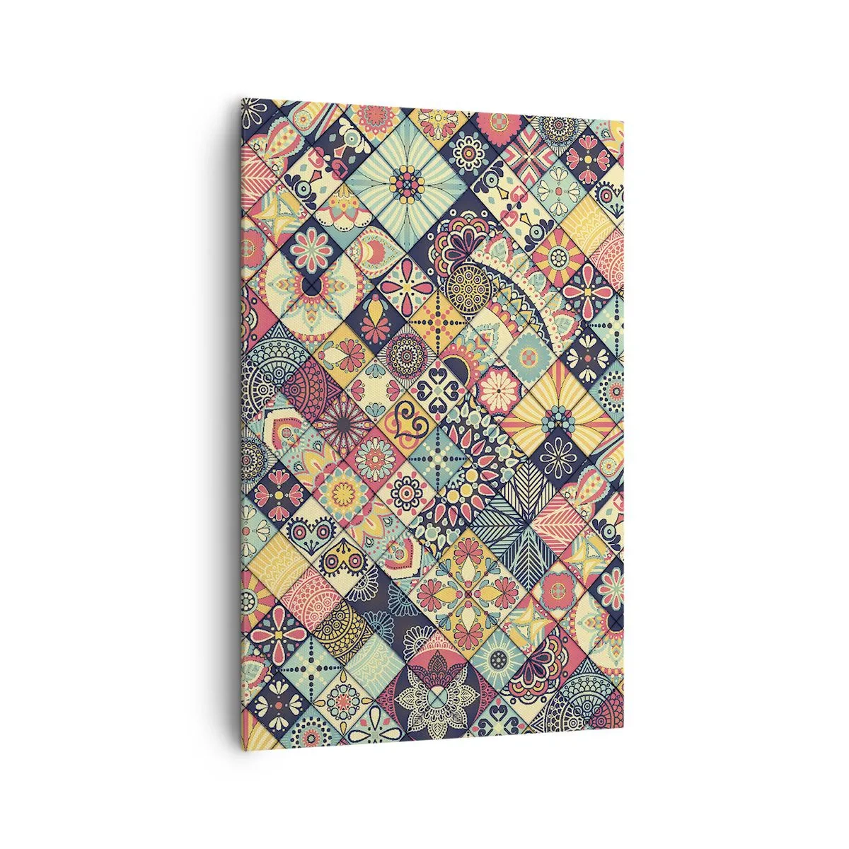 Schilderen op canvas - Marokkaanse sfeer - 80x120 cm