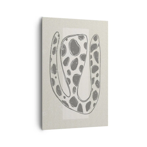 Schilderen op canvas - Een vreemd wezen - 80x120 cm