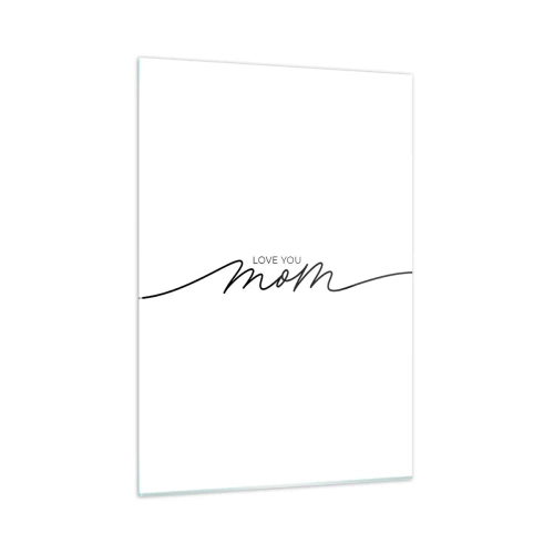 Schilderen op glas - Grote emotie - 50x70 cm