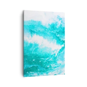 Schilderen op canvas - In de kern van het element - 70x100 cm