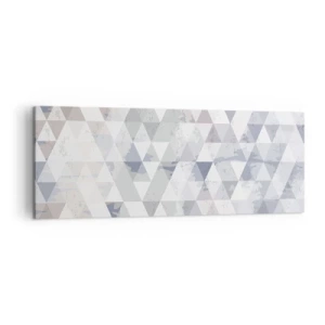 Schilderen op canvas - In ritme op drie - 140x50 cm