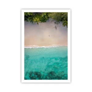 Poster - Paradijsstrand - 61x91 cm