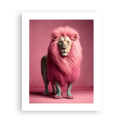 Poster - En je bent niet meer bang - 40x50 cm