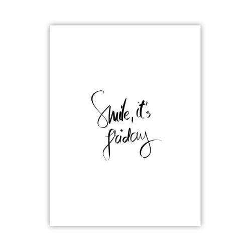 Poster - Echte vreugde - 30x40 cm