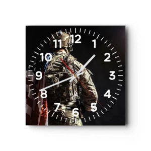 Wandklok - Klok - Dat is waarom - 40x40 cm