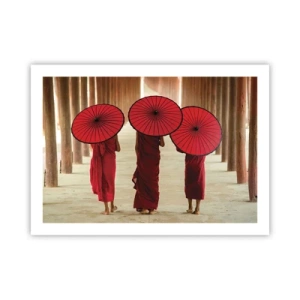 Poster - Op weg naar het Zuivere Land - 70x50 cm