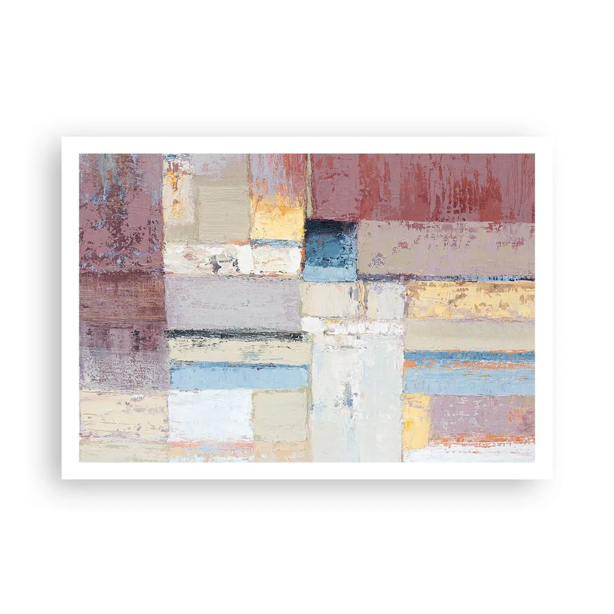 Poster - De rust van geometrie - 100x70 cm