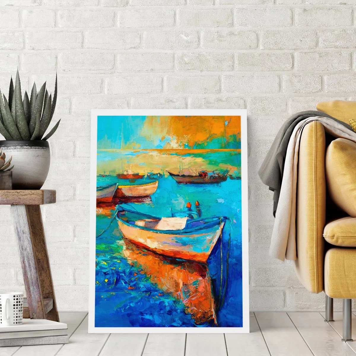 Poster - In de zuidelijke baai - 40x50 cm
