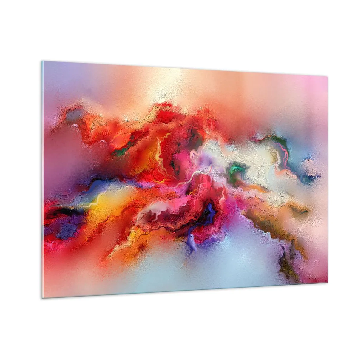 Schilderen op glas - Hoe vang je dromen - rook - 100x70 cm