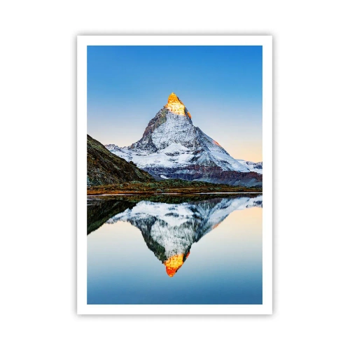 Poster - Twee werelden - 70x100 cm