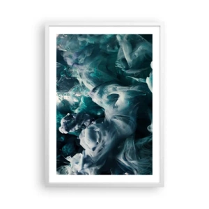 Poster in een witte lijst - De nobele kilheid van steen - 50x70 cm