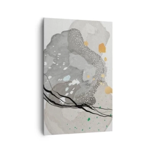 Schilderen op canvas - Organische compositie - 80x120 cm