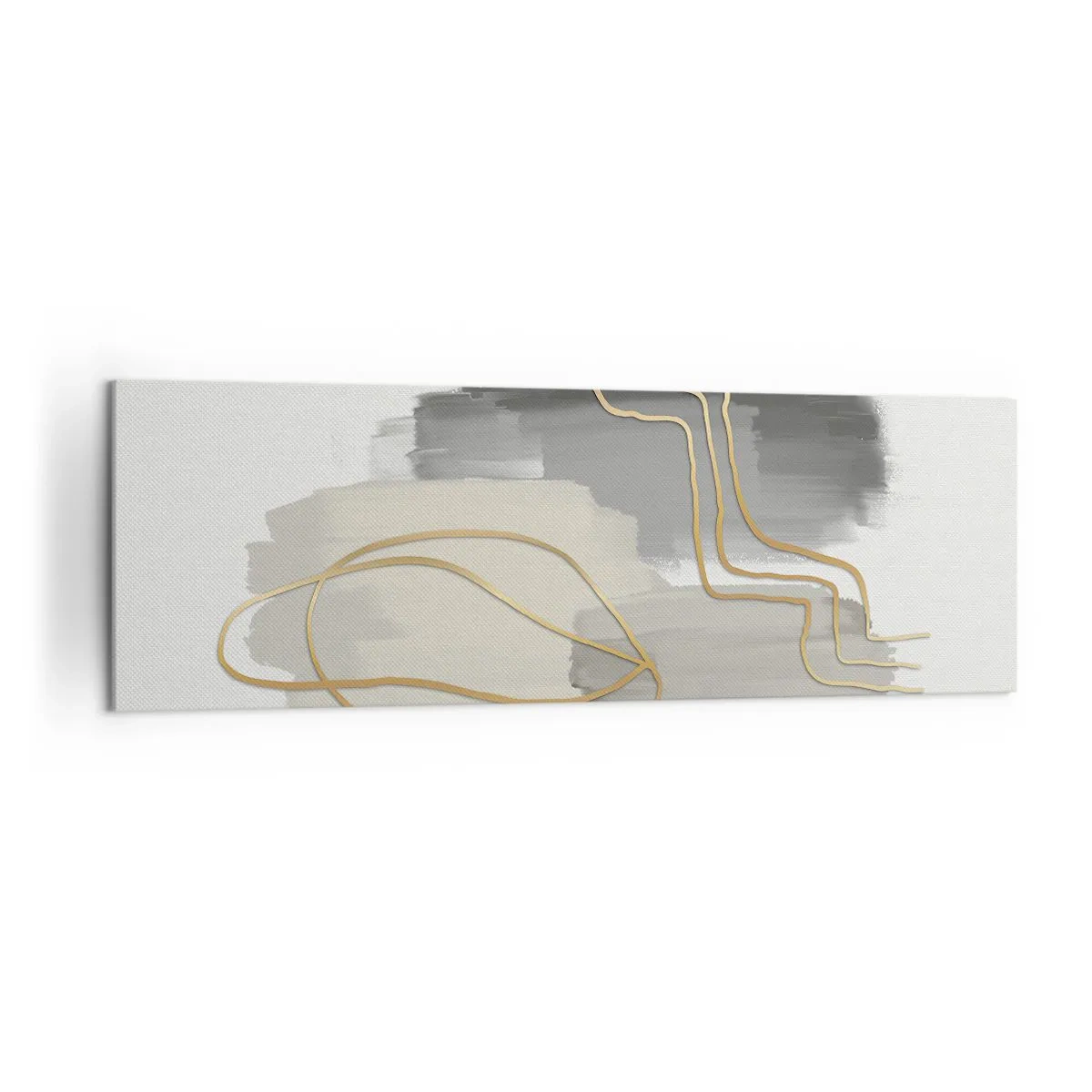 Schilderen op canvas - Duur en beweging - 160x50 cm
