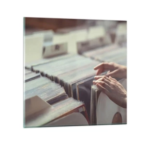 Schilderen op glas - Op zoek naar emoties - 40x40 cm